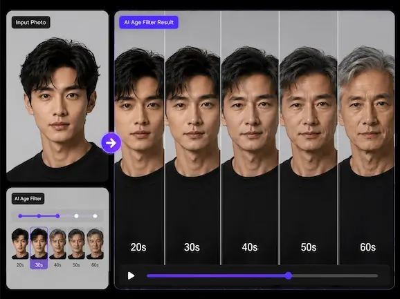 AI 年龄滤镜
