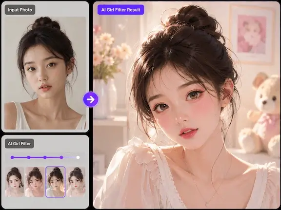 AI 女孩滤镜
